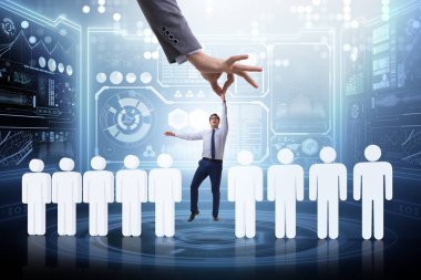 En iyi çalışanı seçerek işe alma konsepti