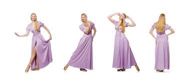 Moda dünyasında genç bir kadın