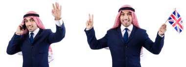 Arap işadamı beyazı izole etti