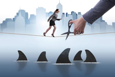 İş risk kavramında el kesimi halat