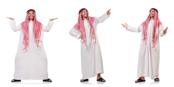 Αραβικά άνθρωπος που απομονώνονται σε λευκό φόντο — Φωτογραφία Αρχείου