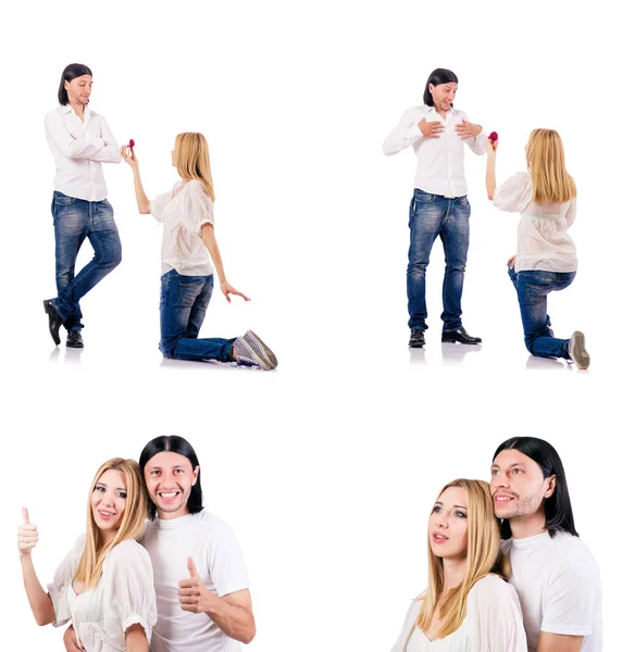 Pair of man and woman — Stock Photo, Image