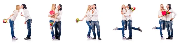 Pair of man and woman — Stock Photo, Image