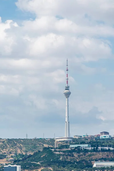 Torre de TV en Bakú Azerbaiyán — Foto de Stock