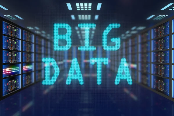 Modernes Konzept für Big Data — Stockfoto