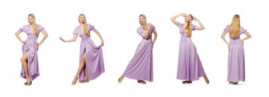 Moda dünyasında genç bir kadın