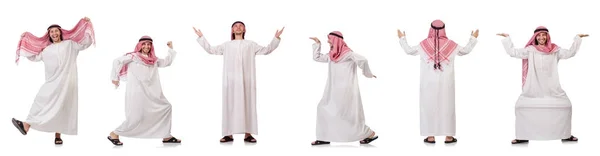 Arabo isolato su sfondo bianco — Foto Stock