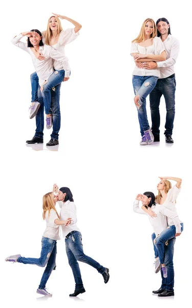 Paar Mann und Frau — Stockfoto