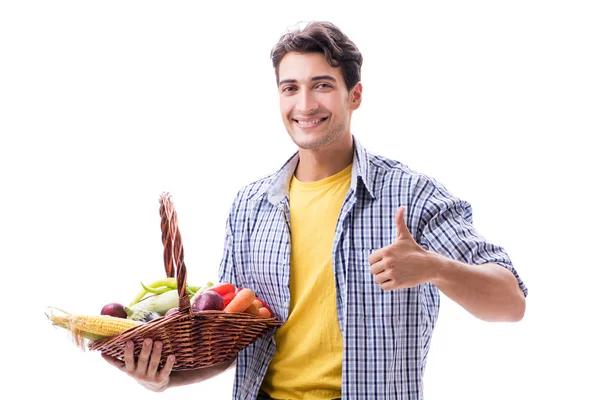 Adam sepeti meyve ve sebze ile