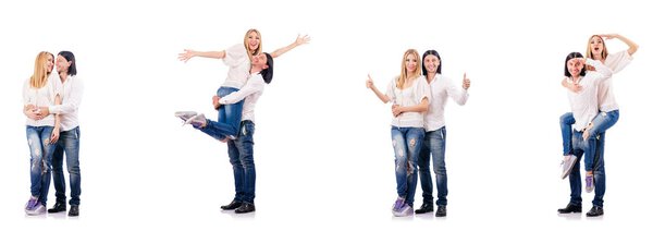 Pair of man and woman