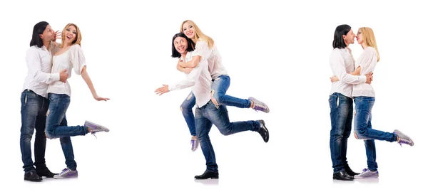 Pair of man and woman — Stock Photo, Image