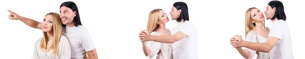 Pair of man and woman in love — Stock Photo, Image