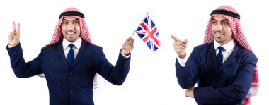 Arap işadamı beyazı izole etti