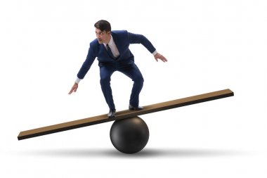 Tahterevalli belirsizlik kavramı üzerinde Dengeleme işadamı