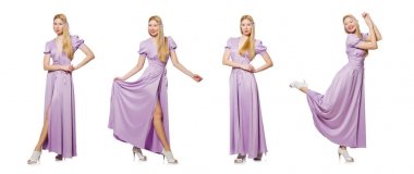 Moda dünyasında genç bir kadın