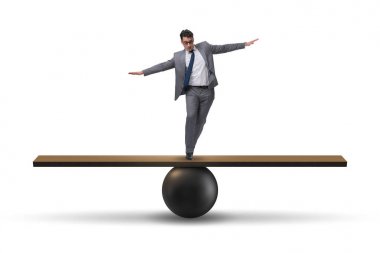 Tahterevalli belirsizlik kavramı üzerinde Dengeleme işadamı