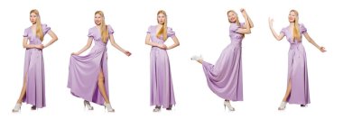 Moda dünyasında genç bir kadın