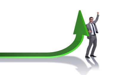 Çizelgelerle iş dünyasındaki genç işadamı