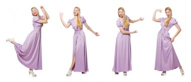 Moda dünyasında genç bir kadın