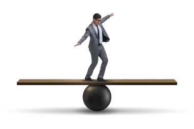 Tahterevalli belirsizlik kavramı üzerinde Dengeleme işadamı