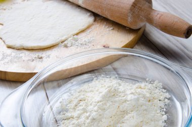 İçindekiler kurabiye pişirmeye hazır.