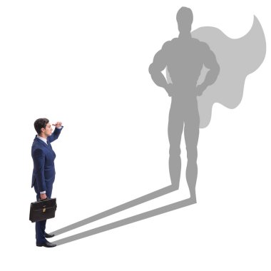 Süper kahraman olmak isteyen bir iş adamı.