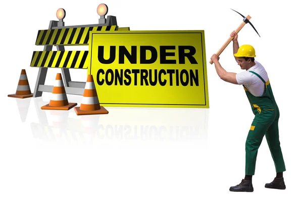 Concept of under construction for your webpage — Stock Photo, Image