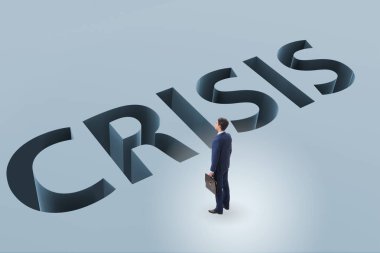 Mali kriz iş kavramı işadamı