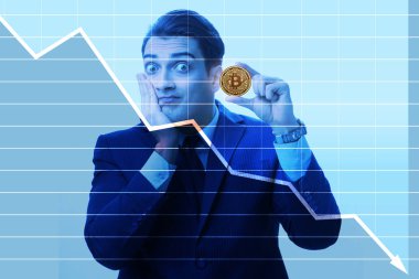 İş adamı Bitcoin fiyat düşüşüne üzülüyor