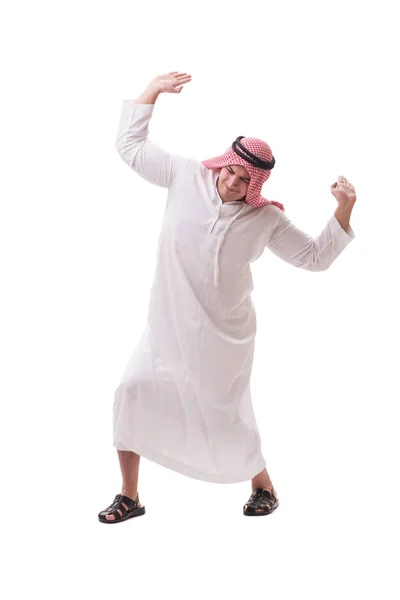 Арабський бізнесмен, ізольований на білому тлі — стокове фото
