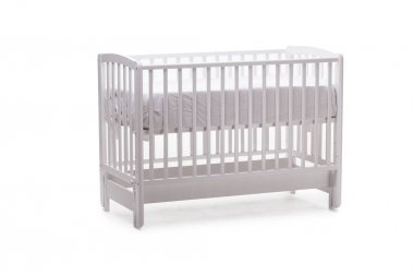 Yatak Beşik beyaz arka plan üzerinde izole