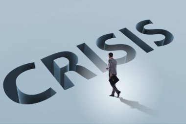 Mali kriz iş kavramı işadamı
