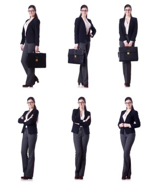 Çeşitli teşkil etmektedir genç iş kadını