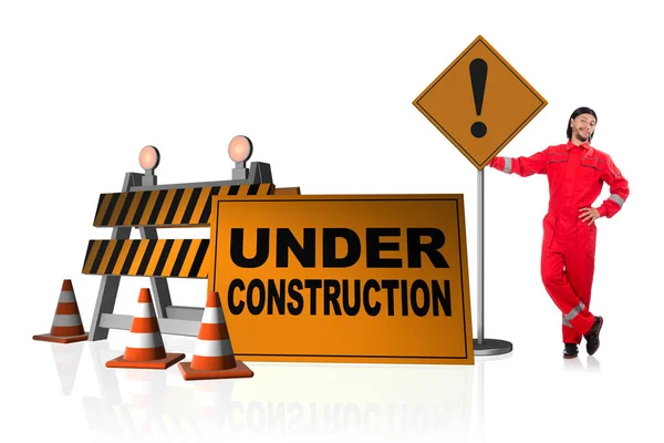 Concept of under construction for your webpage — Stock Photo, Image