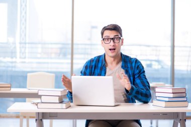 Telelkazan mesafesi öğrenme konsepti öğrenme öğrencisiName