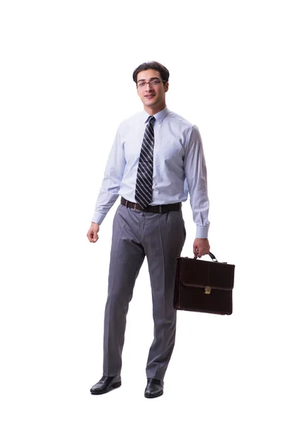 Geschäftsmann isoliert auf weißem Hintergrund — Stockfoto