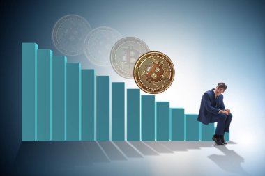 İş adamı Bitcoin fiyat düşüşüne üzülüyor