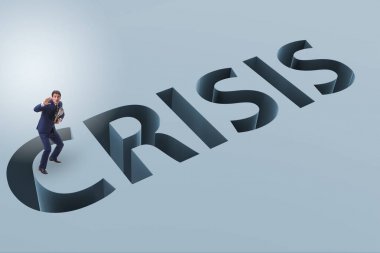 Mali kriz iş kavramı işadamı