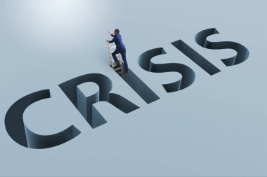 Mali kriz iş kavramı işadamı