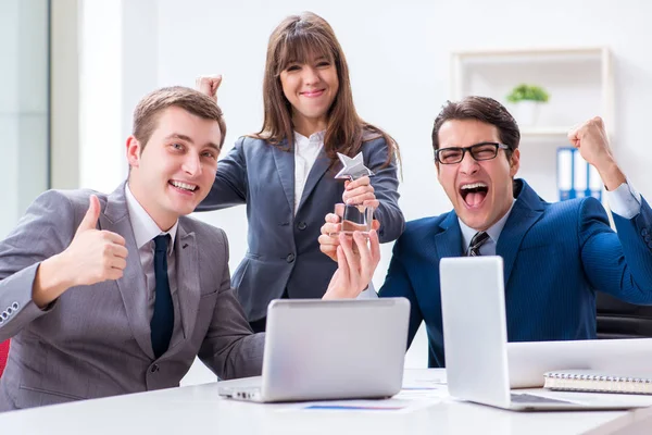 Business meeting with employees in the office — Stock Photo, Image