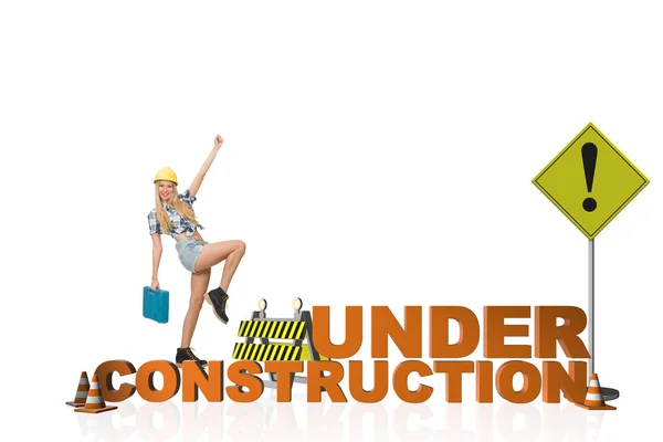 Concept of under construction for your webpage — Stock Photo, Image