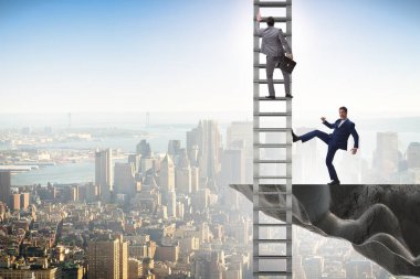 İş adamlarıyla etik olmayan rekabet kavramı