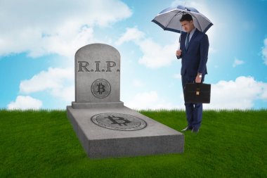 Bitcoin 'in ölümü ve ölümü için yas tutan iş adamı
