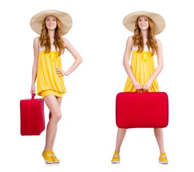 yaz tatili için hazırlama kadın