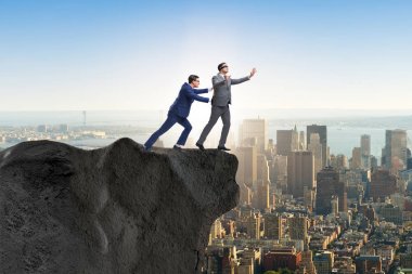 İş adamlarıyla etik olmayan rekabet kavramı