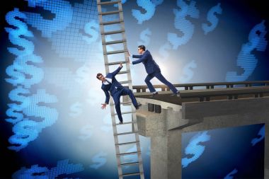 İş adamlarıyla etik olmayan rekabet kavramı