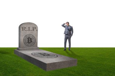 Bitcoin 'in ölümü ve ölümü için yas tutan iş adamı