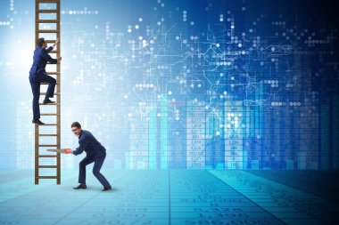 İş adamlarıyla etik olmayan rekabet kavramı