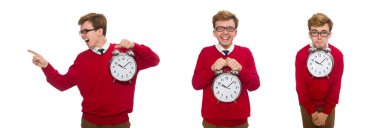 Alarmlı saati olan öğrenci beyaza izole edildi