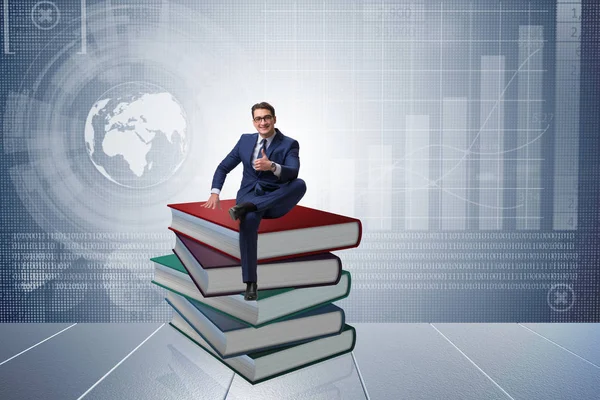 Businessman in executive education concept — Stock Photo, Image
